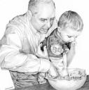 Licking-The-Bowl-With-GrandDad