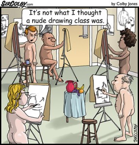 Nude Drawing Class