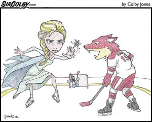 Elsa vs Coyote